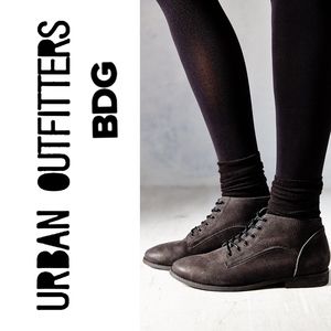 BDG Lace-Up Leather Ankle Boot - Urban Outfitters